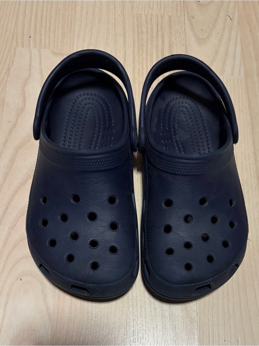 Vintages Kids Navy Crocs